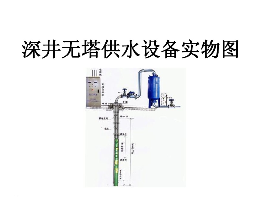 沧州渤海新区井泵无塔式供水设备